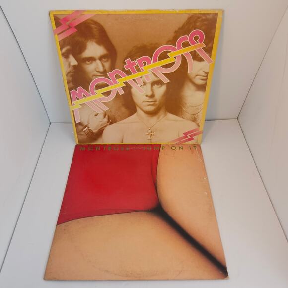 Montrose Lot Of 2 Vinyl Albums Self Titled Jump On It Cover Damage - Picture 1 of 16